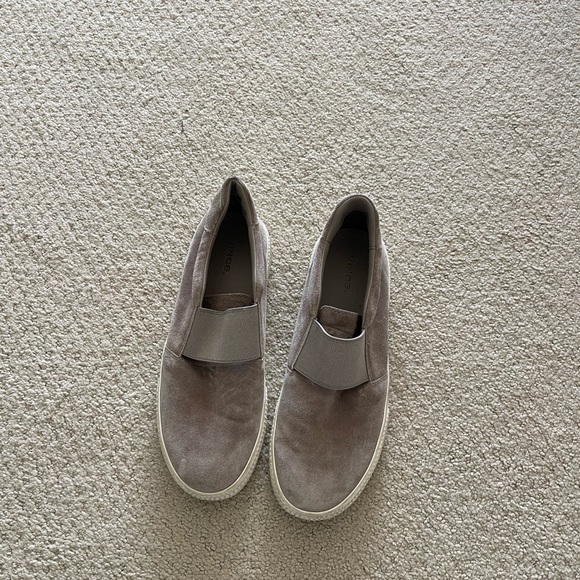 Vince Velvet Slip On Shoes - Picture 3 of 5